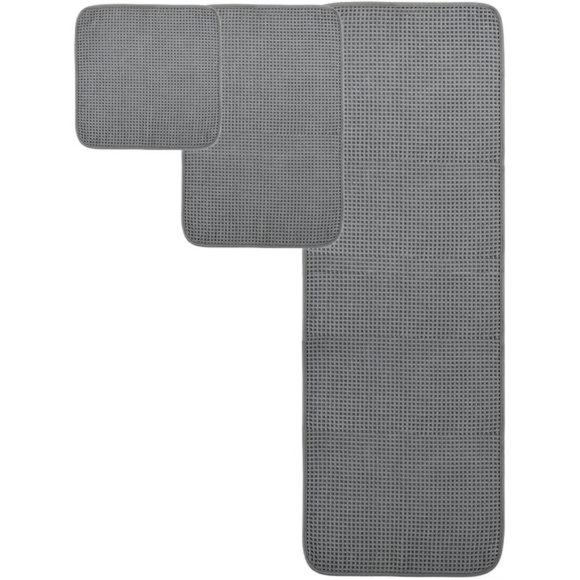 Oversize, 60 x 30 in, Quick Dry Lint Free Microfiber Bath Towel Set, 6 Piece - Picture 3 of 5